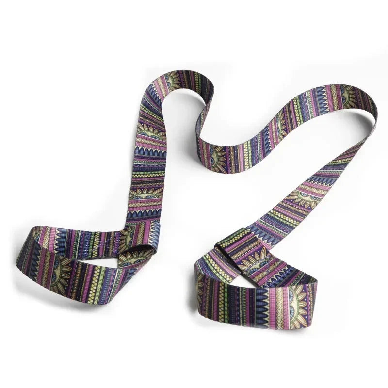 Yoga Mat Strap | Elastic Stretching Band for Pilates and Ballet