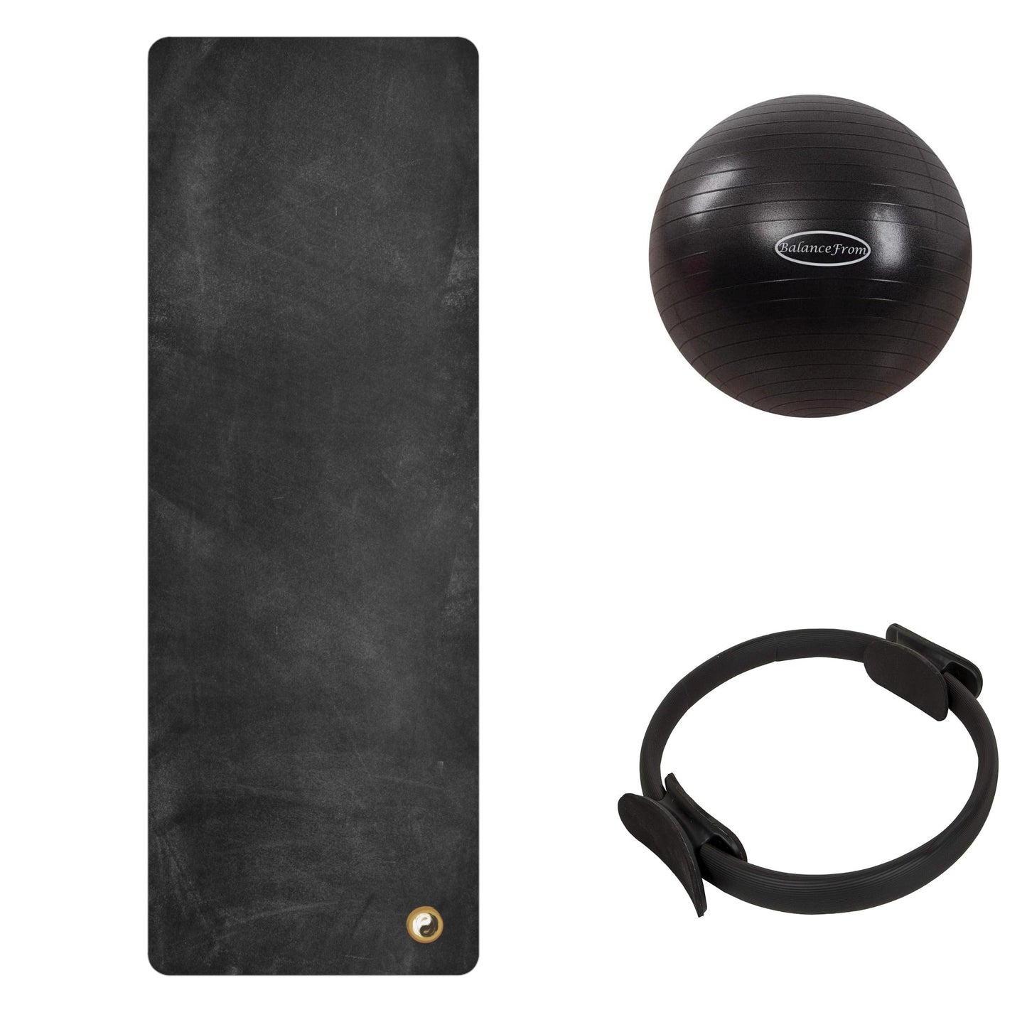 Studio Pilates Accessories Bundle -  Mat + Pilates Ring + Pilates Ball