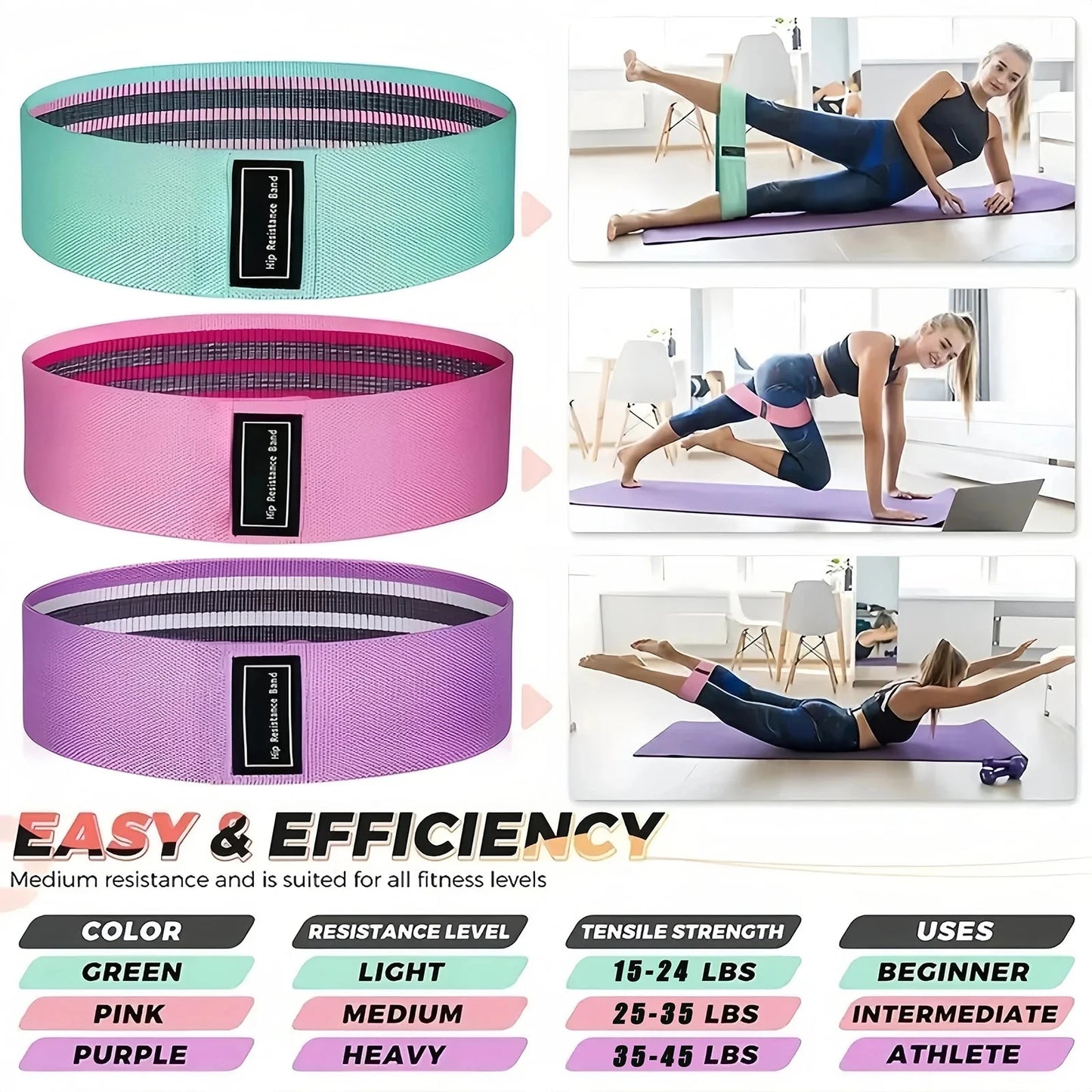 Pilates Ring & Ball Kit – 7-Piece Home Set